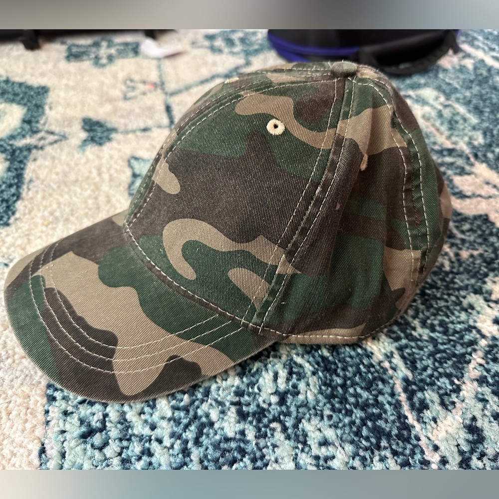 Camo hat
